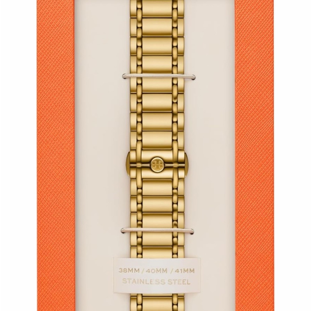 Tory Burch Miller 38-40 mm Gold Stainless Steel
Apple Watch Band TBS0094